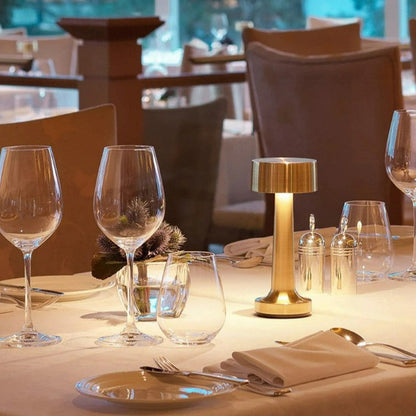 Ayura - Lampe de table LED moderne en forme d'haltère