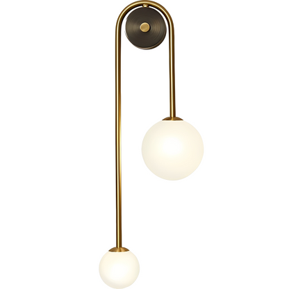 Rikko – Applique Murale Moderne en Boule de Verre