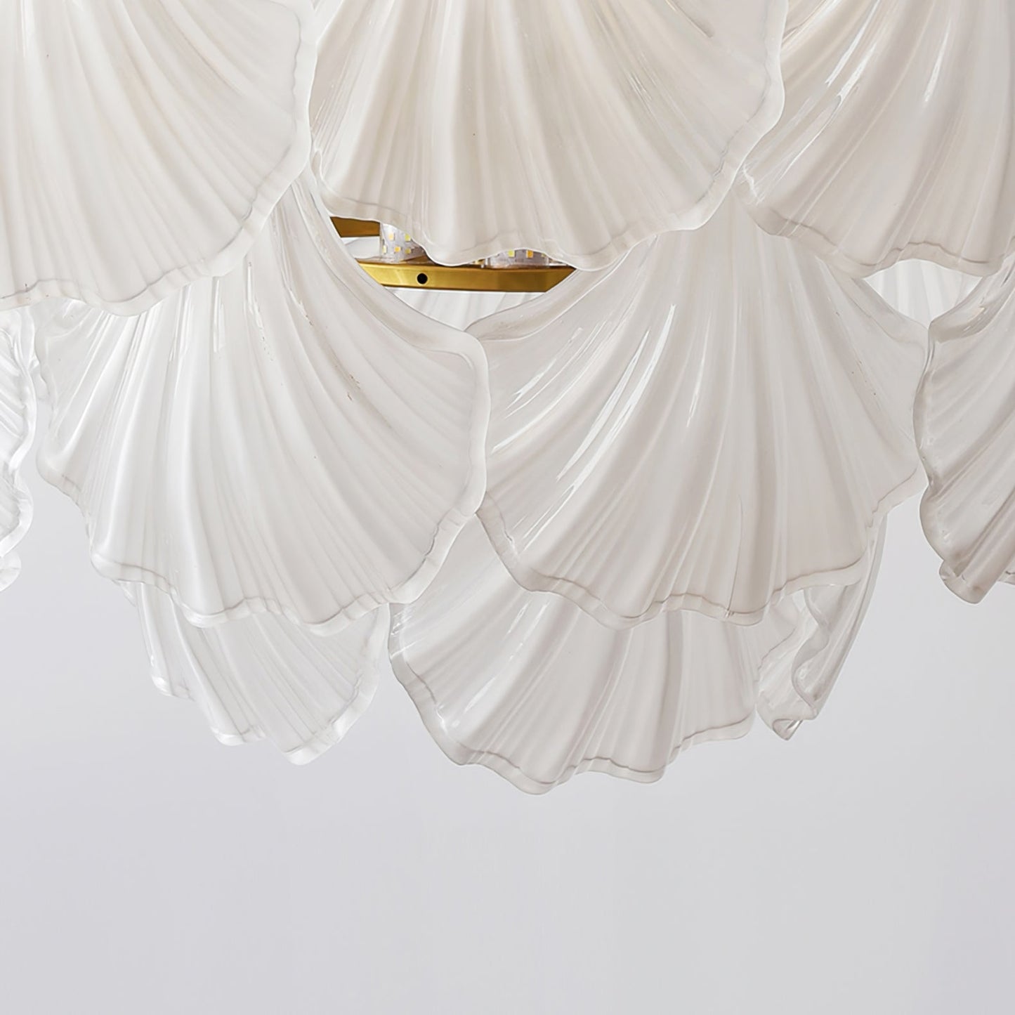 Gia – Lustre en verre coquillage