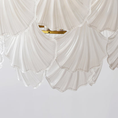 Gia – Lustre en verre coquillage