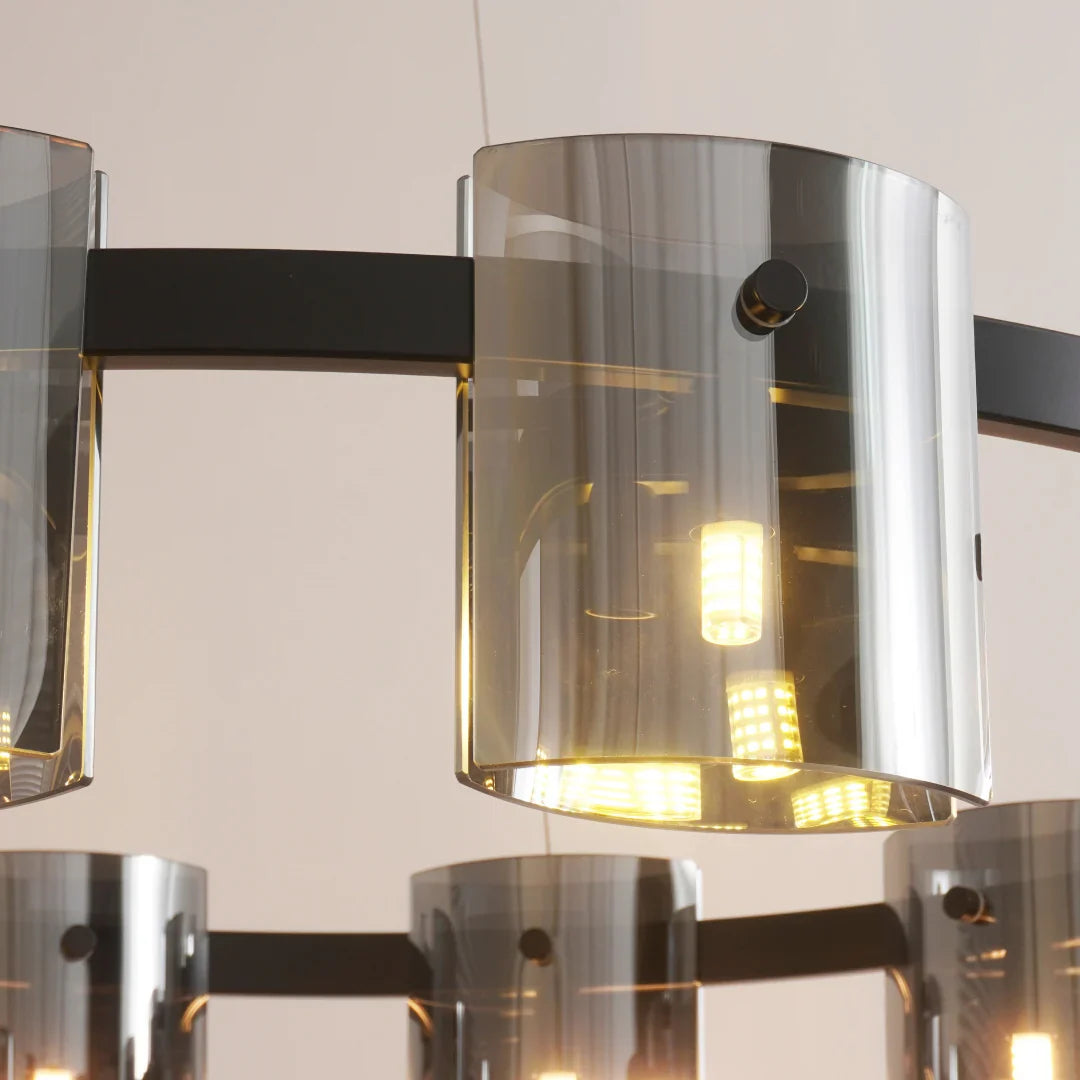 Koi – Suspension en verre moderne
