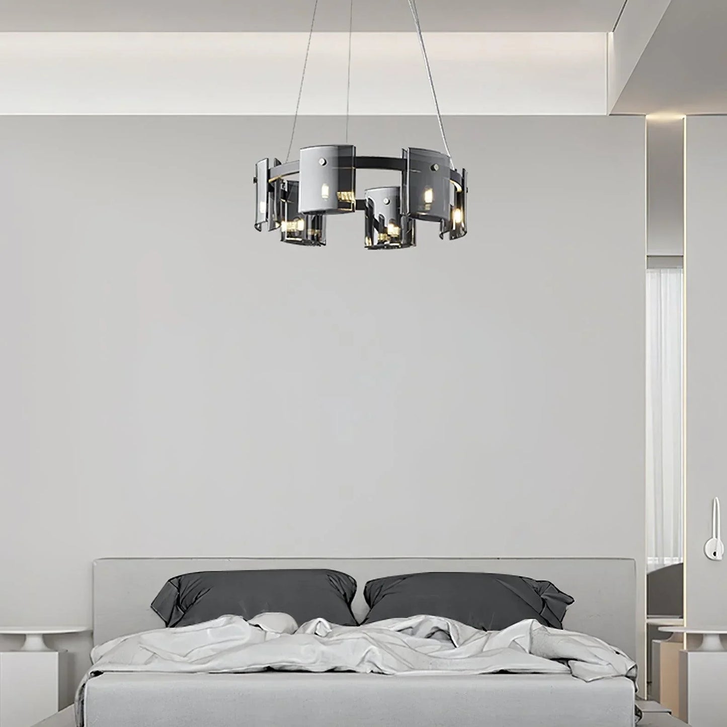 Koi – Suspension en verre moderne