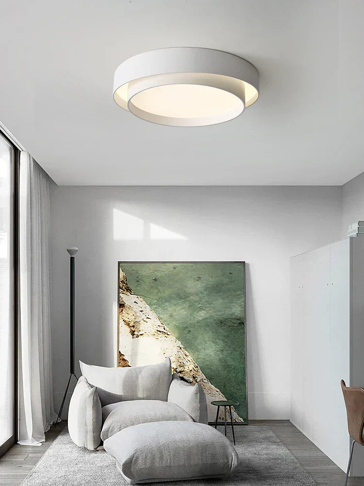 Plafonnier minimaliste et élégant