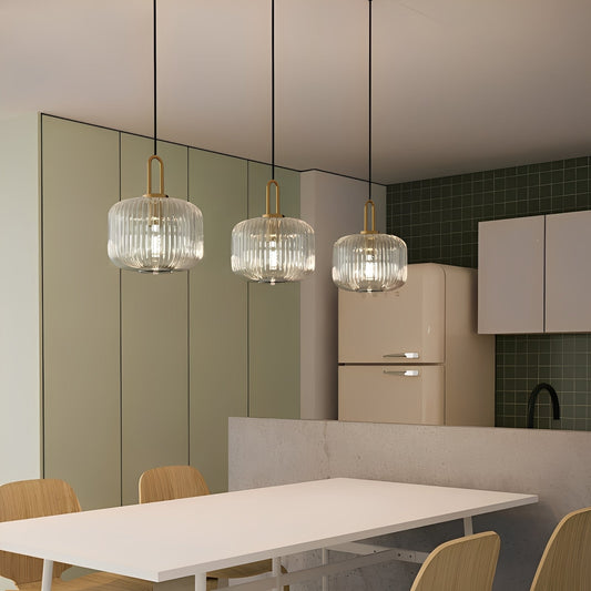 Kiyomitsu – Lampe Pendante en Verre Rond