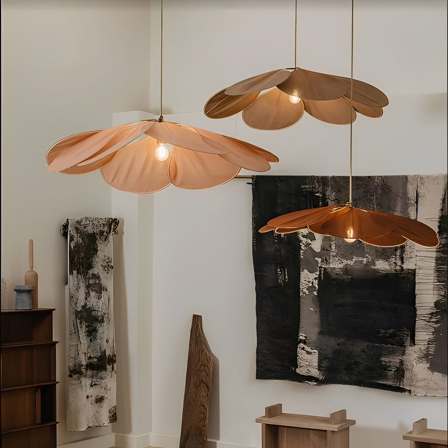 Patrick – Tissu Art Lustre Suspension