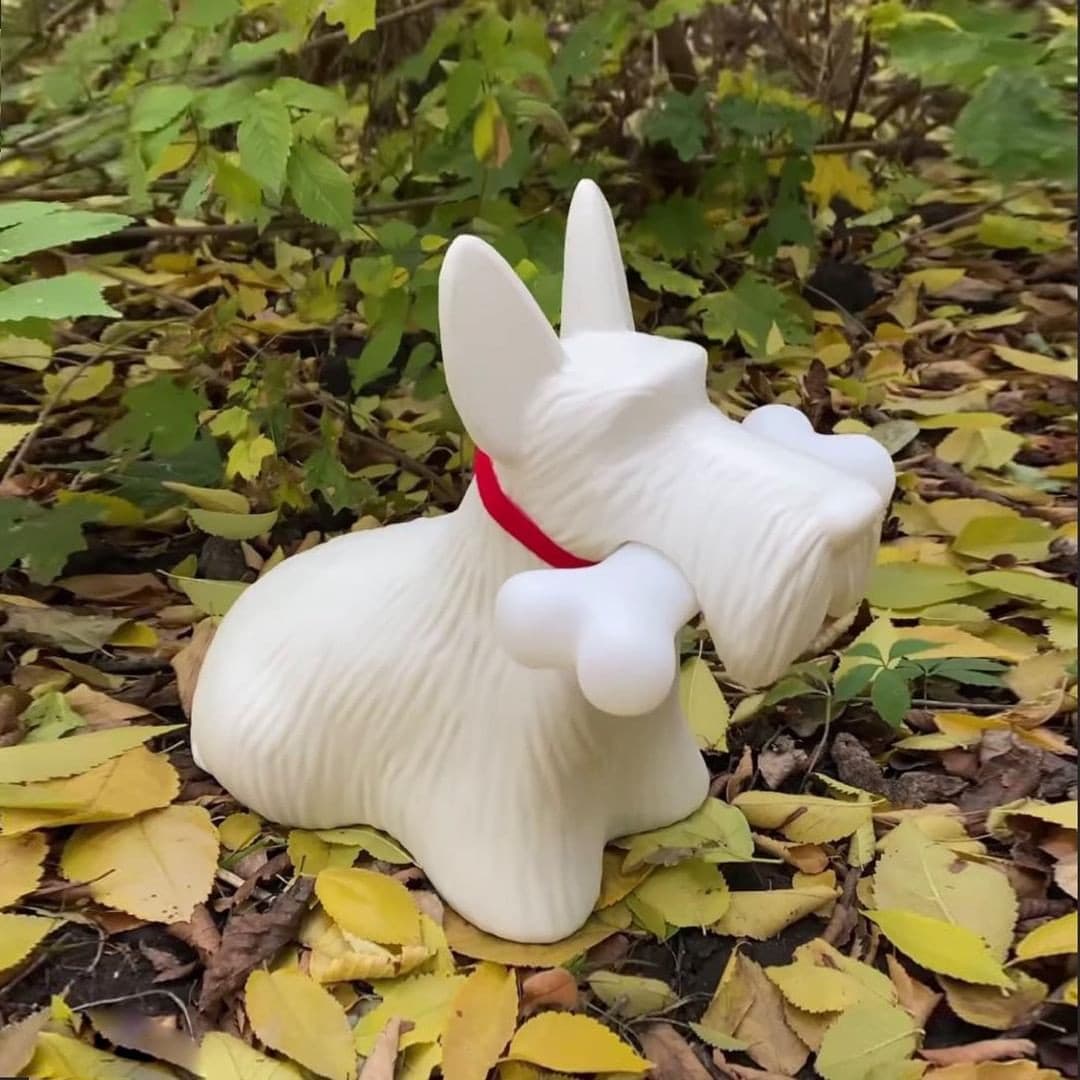 Scottie – Lampe de table en résine