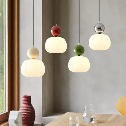 Elvi – Lustre créatif en forme de citrouille