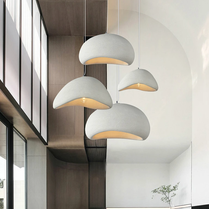 ZenLumière – Suspension minimaliste Wabi-Sabi