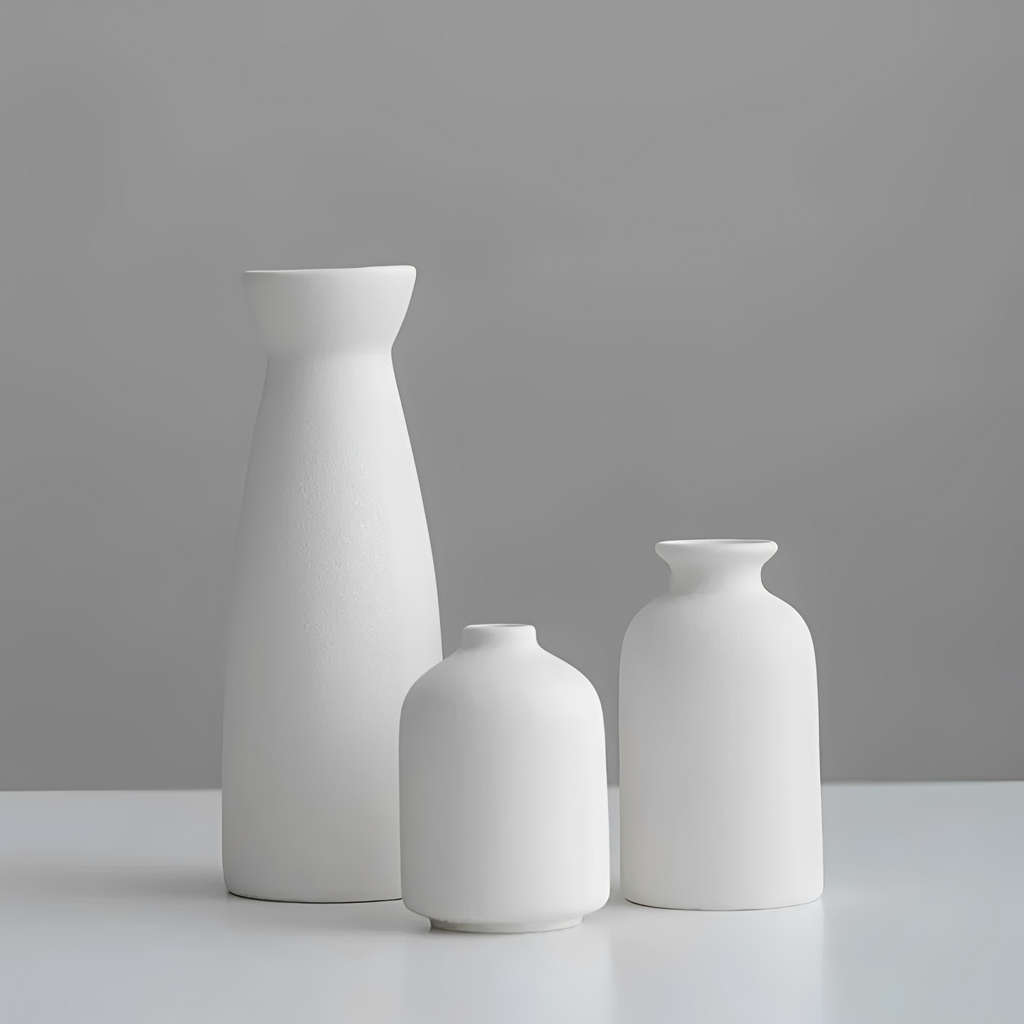 Vela – Ensemble simple de vases en porcelaine
