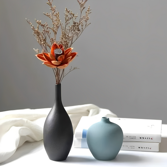 Brume – Vase en céramique Fleur