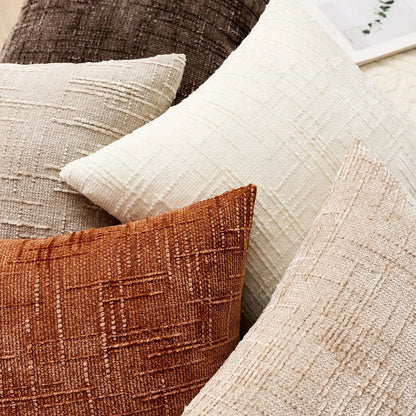 Bamora – Housse de coussin en chenille