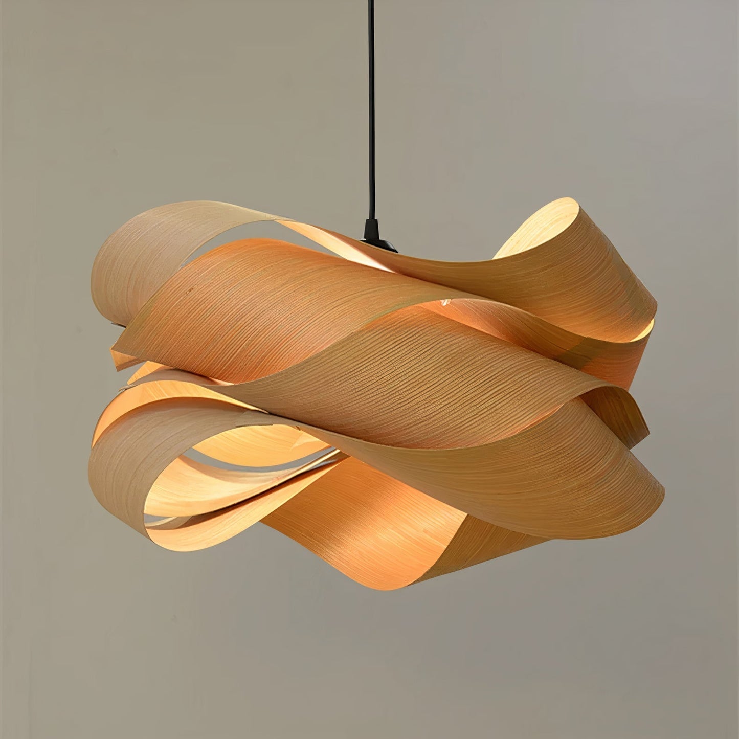 Hiro – Lampe de table simple en bois