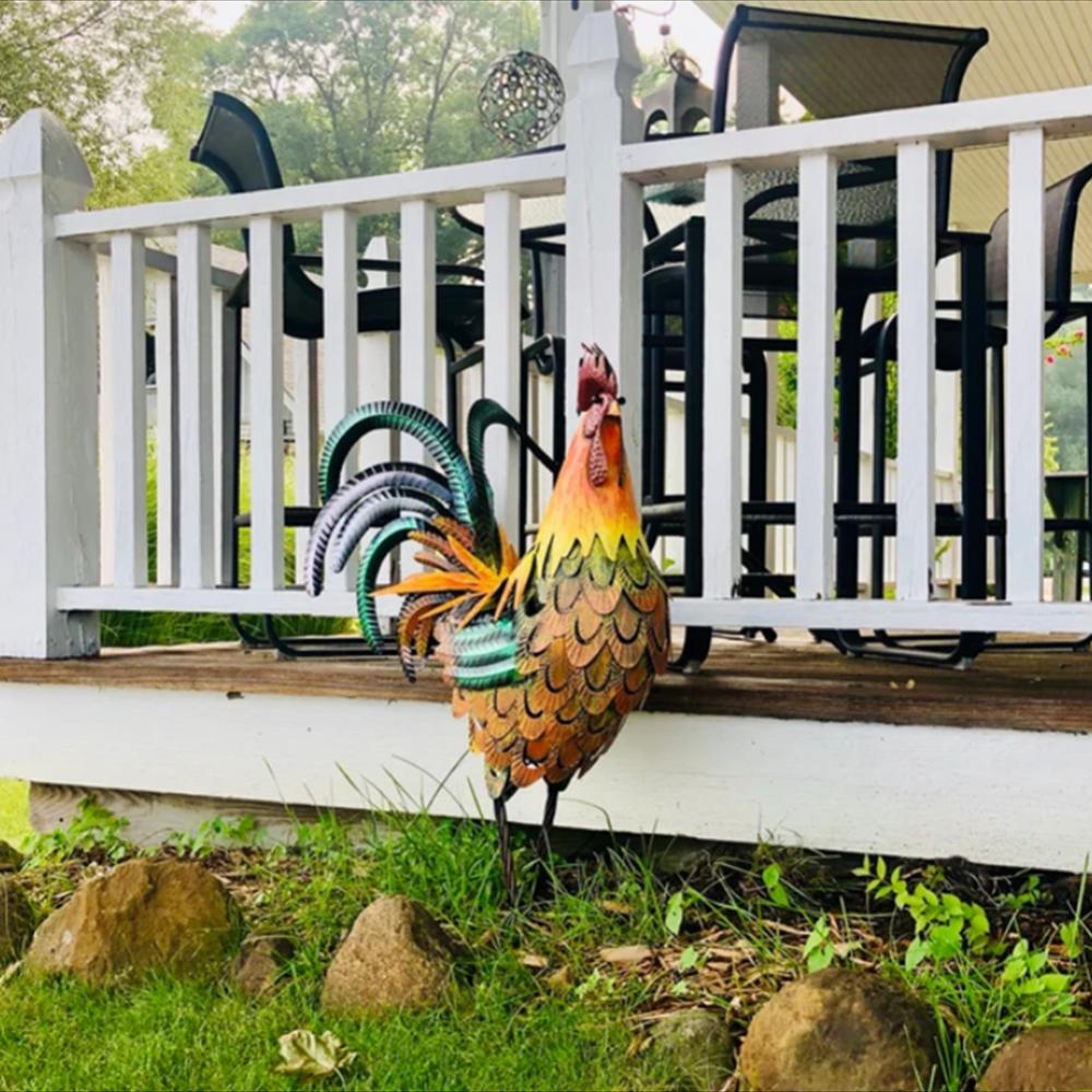 CoqLumi – Figurine solaire de jardin