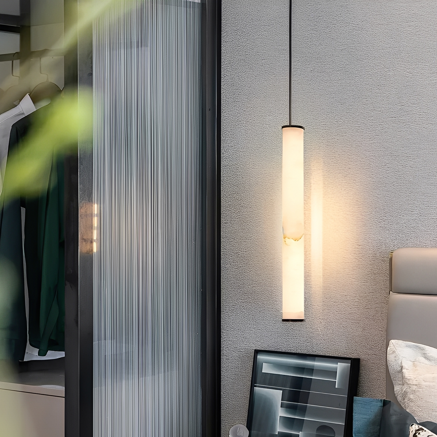 Lumivero – Luxueuse Lampe Suspendue en Marbre