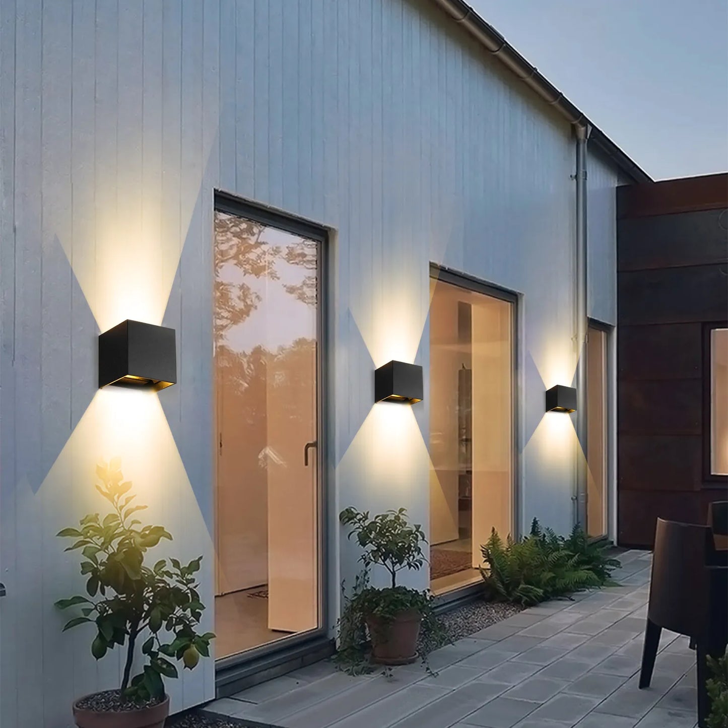 Kian – Lampe Murale LED Extérieure Étanche