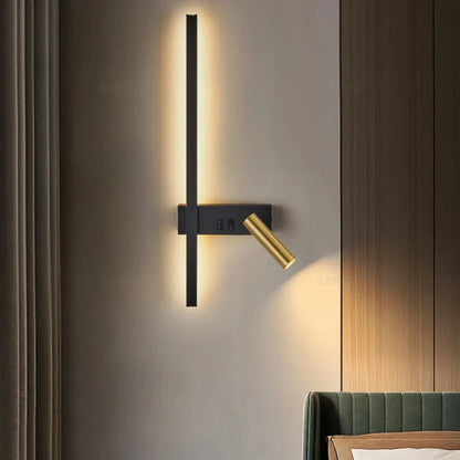 Akagi – Lampe murale moderne de luxe lumière
