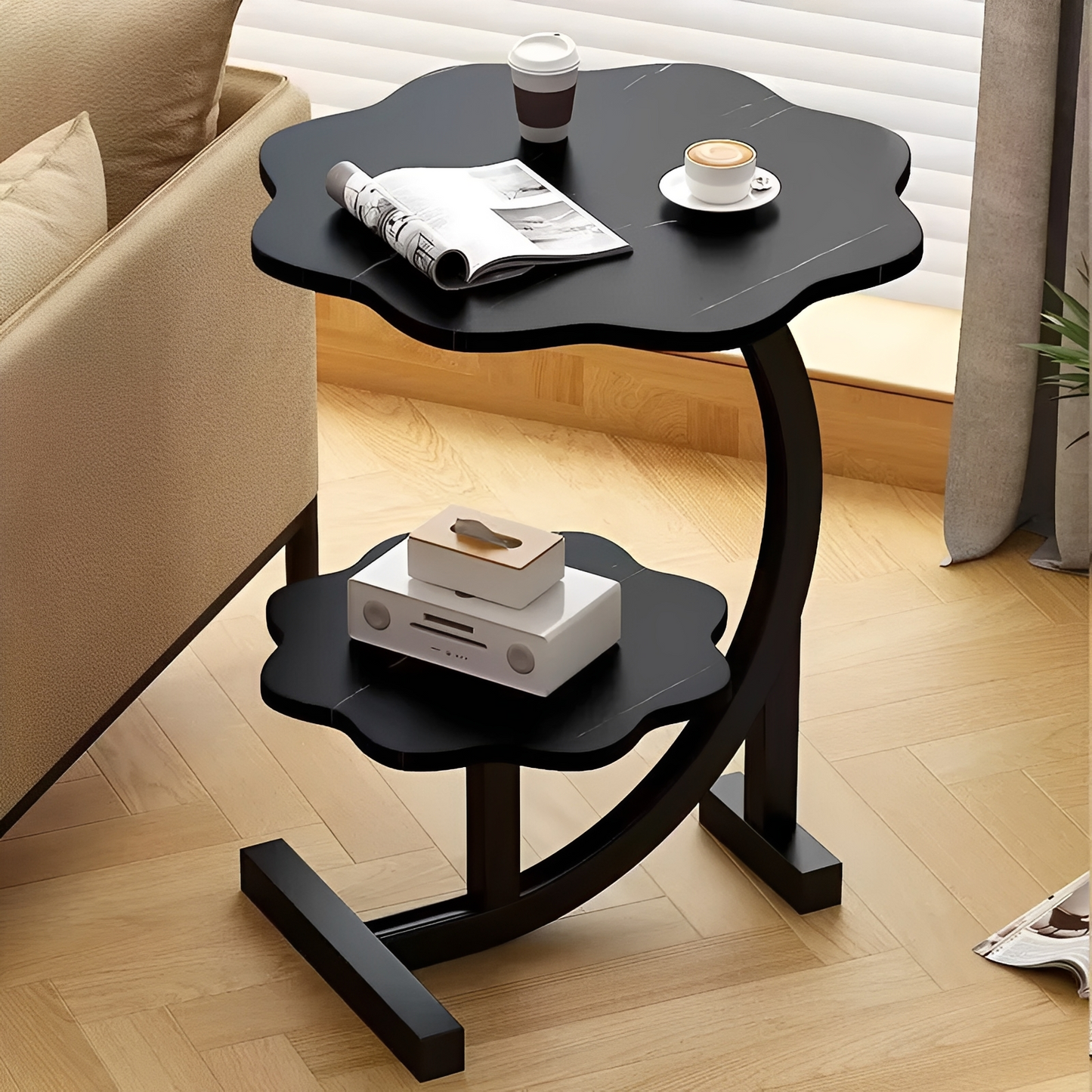 Petra – Table basse moderne à deux niveaux