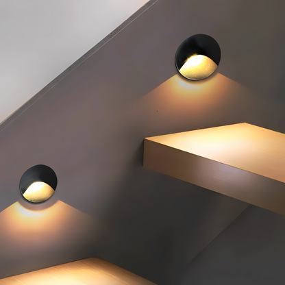 Zavala – Applique murale encastrable moderne et étanche pour escalier