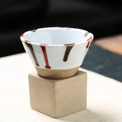 Yumi – Tasse à thé rétro en céramique japonaise