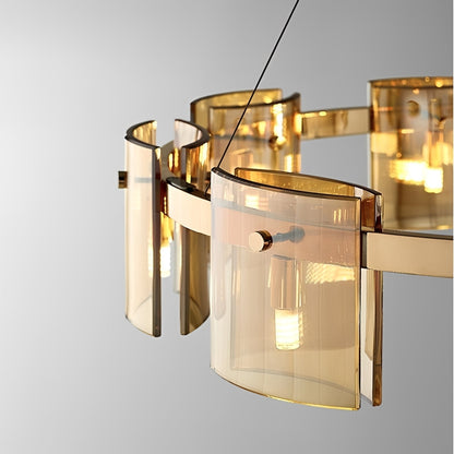 Koi – Suspension en verre moderne