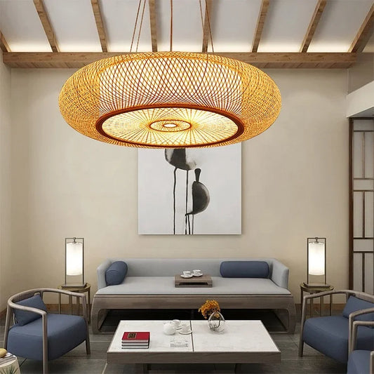 Sakumo – Lampe Suspendue Japonais-Zen