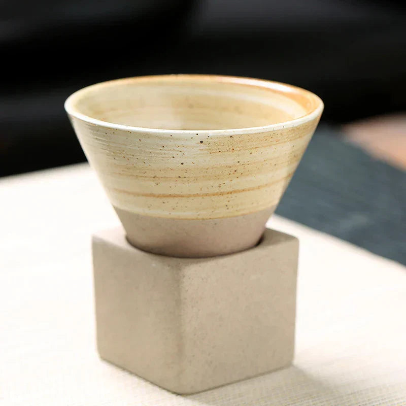 Yumi – Tasse à thé rétro en céramique japonaise