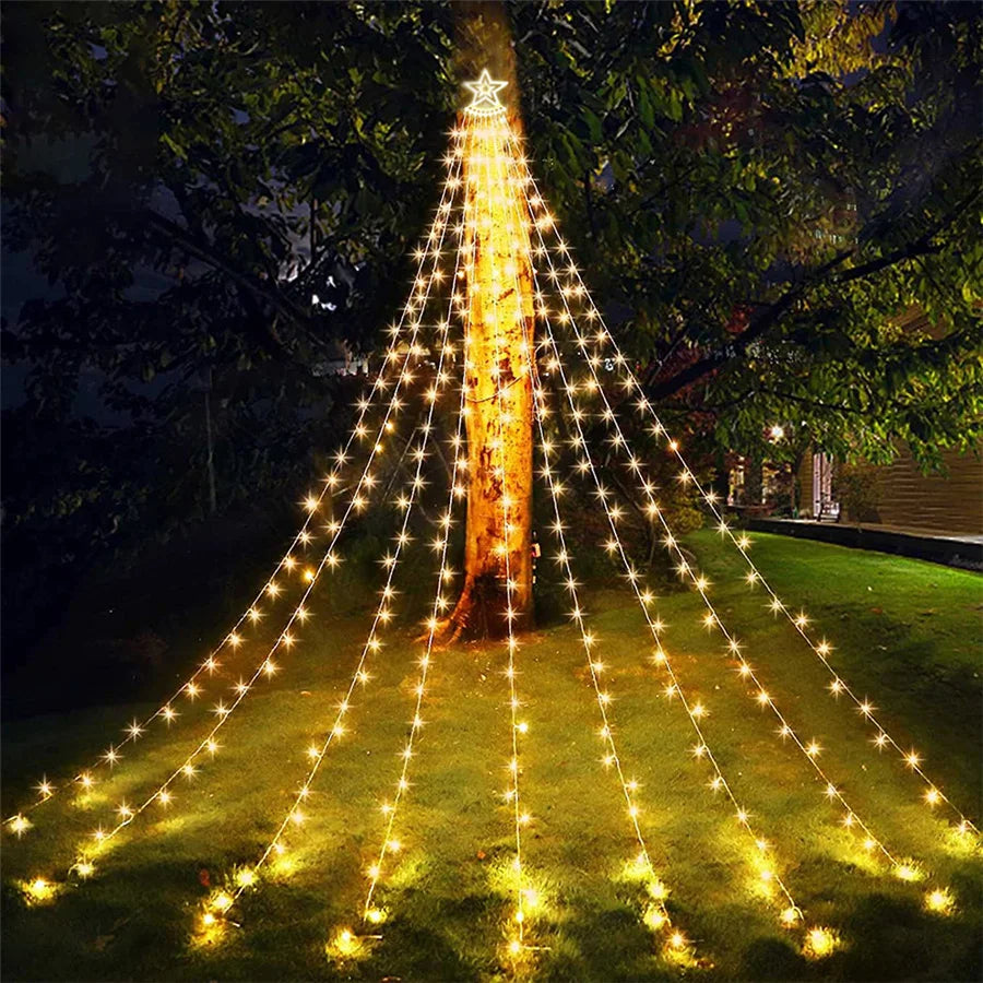 Lumi – LED-Wasserfall-Sternenlichters