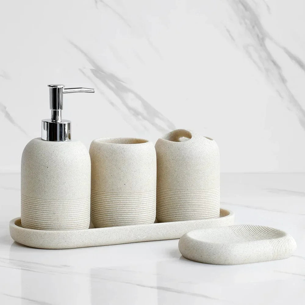 Avenor – Ensemble de salle de bain en résine