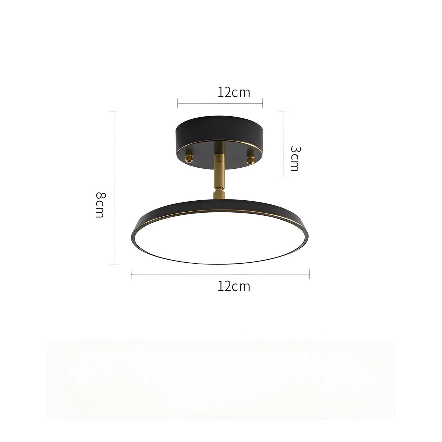 Niko – Moderne Plafonnier Rotatif