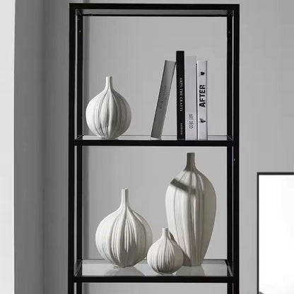 Erwan – Vase en céramique légèrement luxueuse