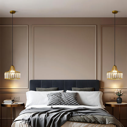 Guillermo – Lampe pendante en verre rond