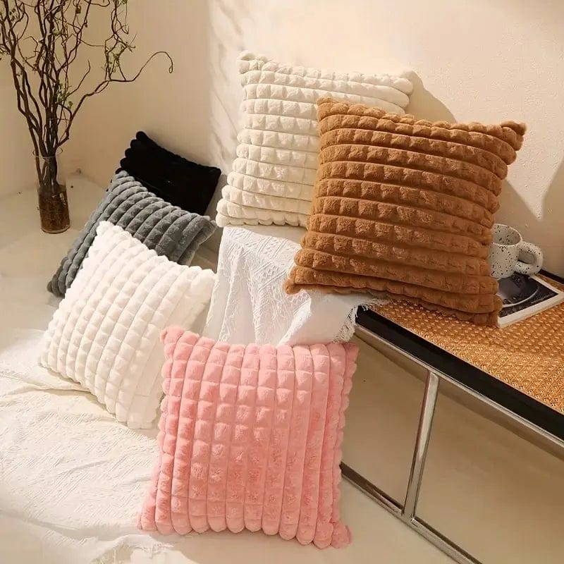 Terra – Housse de coussin en peluche