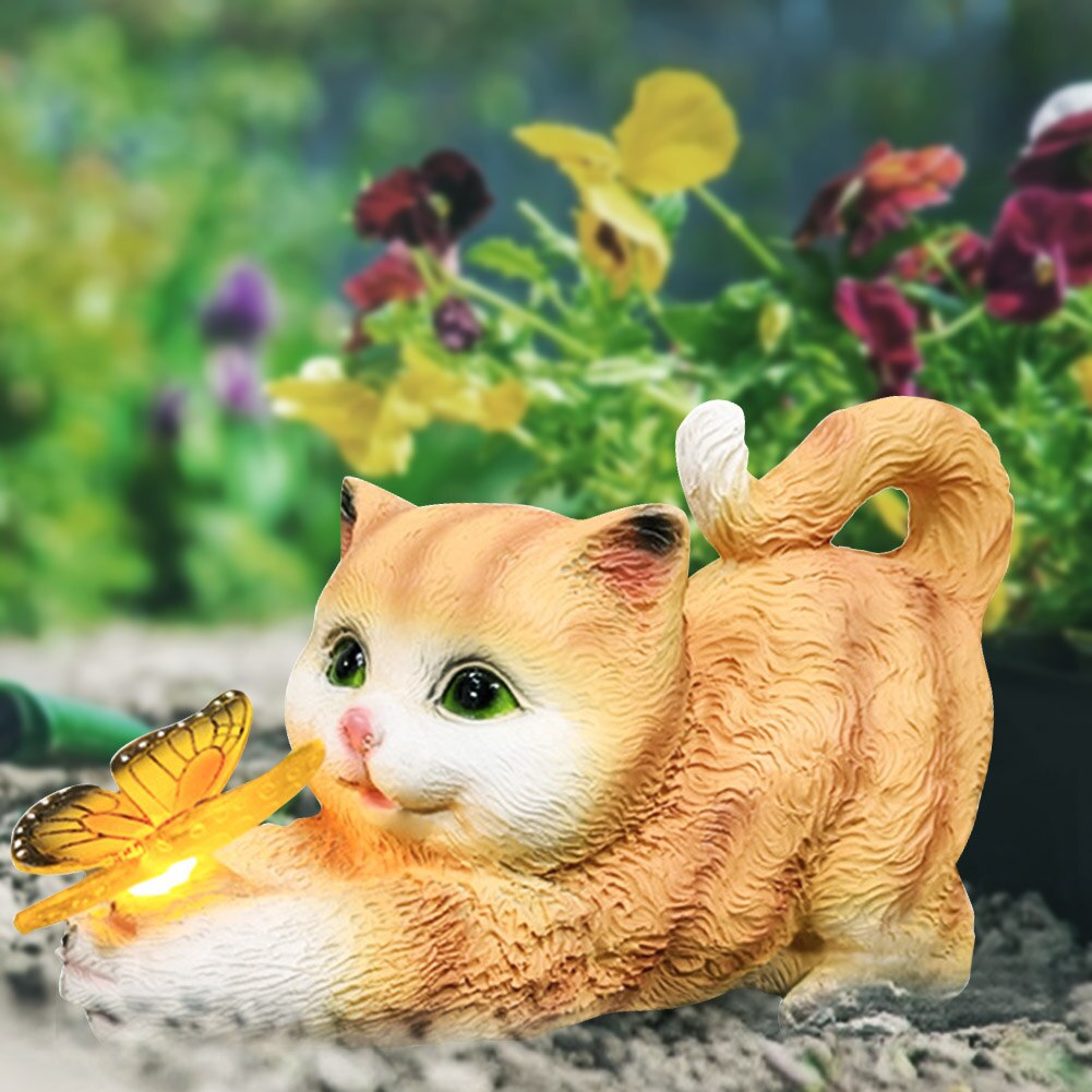 JardinSolaire – Lumières de jardin solaires chats & papillons