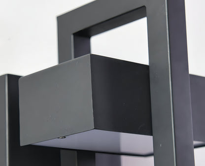 Maxell – Applique murale extérieure noire moderne