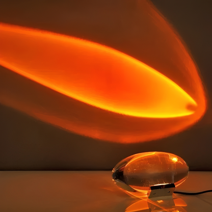 Aureon – Lampe de projection en cristal
