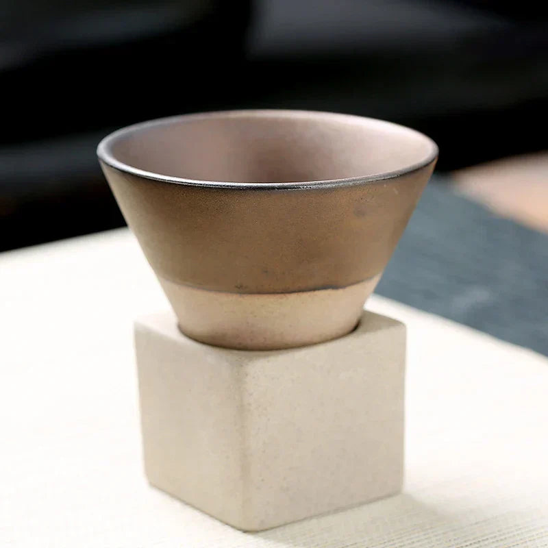 Yumi – Tasse à thé rétro en céramique japonaise
