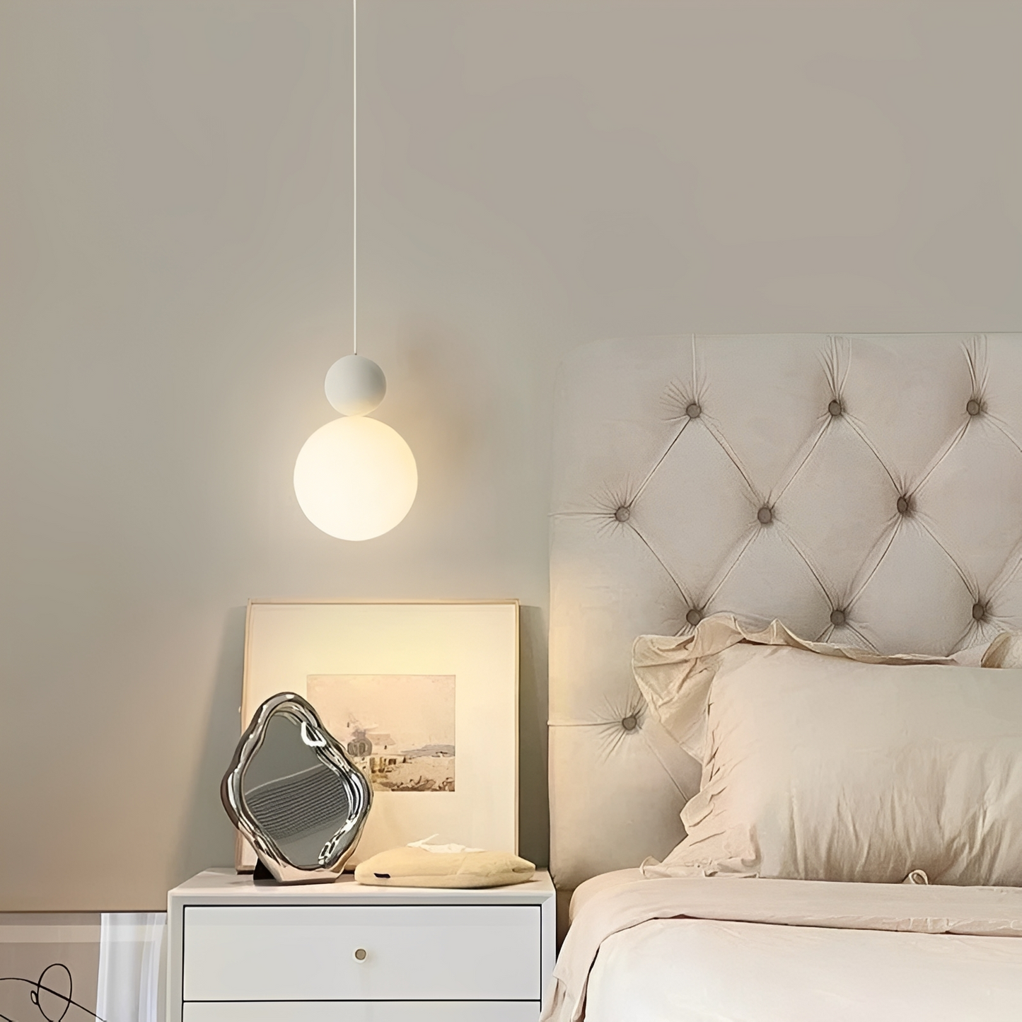 Alva – Suspension Crème Nordique