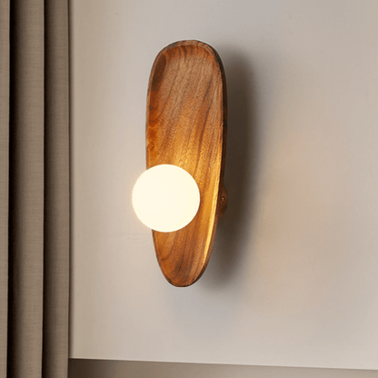 Alani – Applique en bois naturel