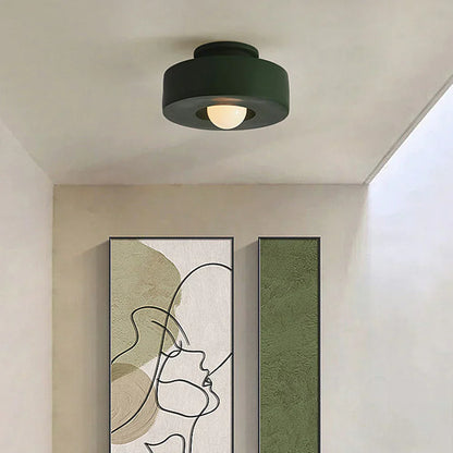 Nola – Plafonnier Semi-Flush Nordique