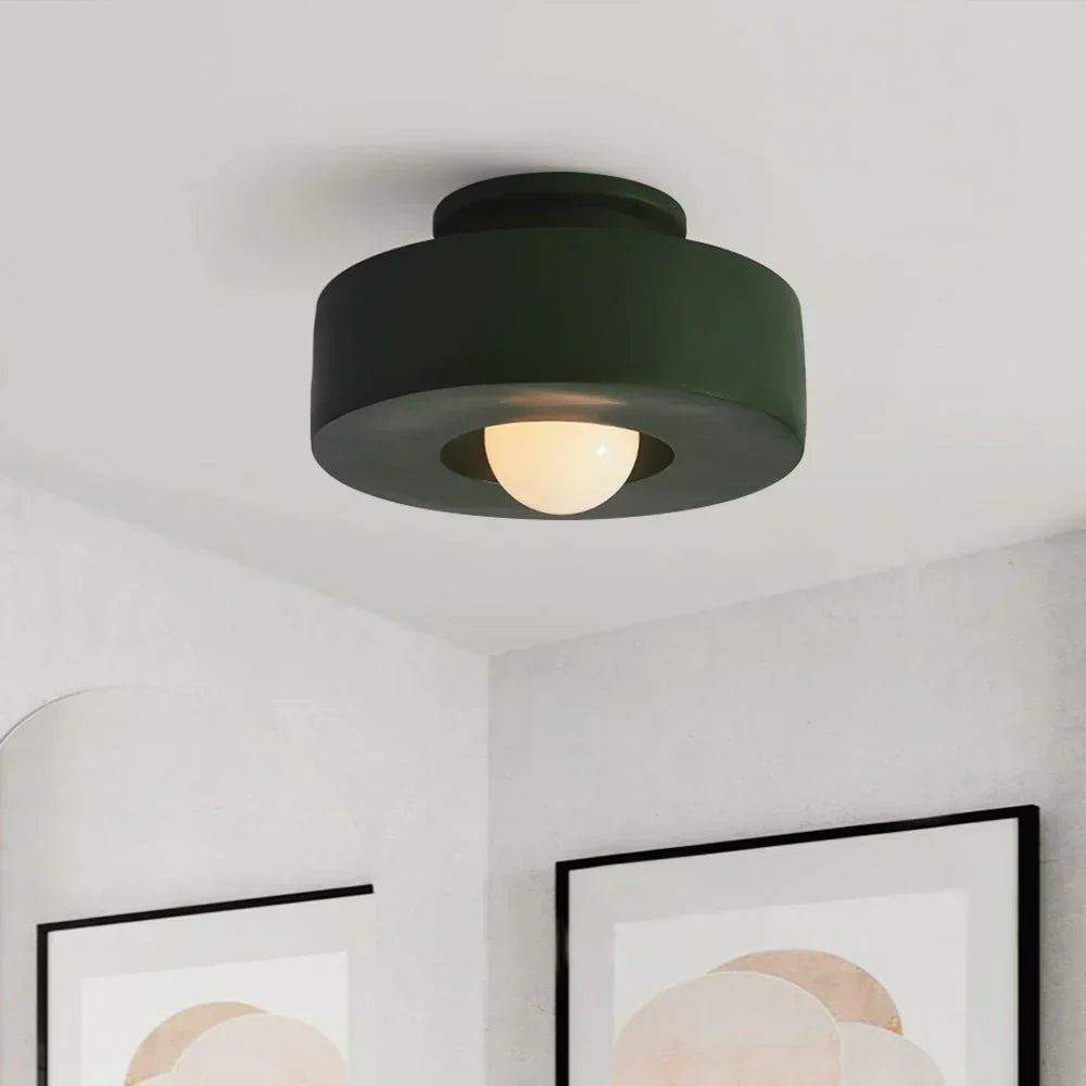 Nola – Plafonnier Semi-Flush Nordique