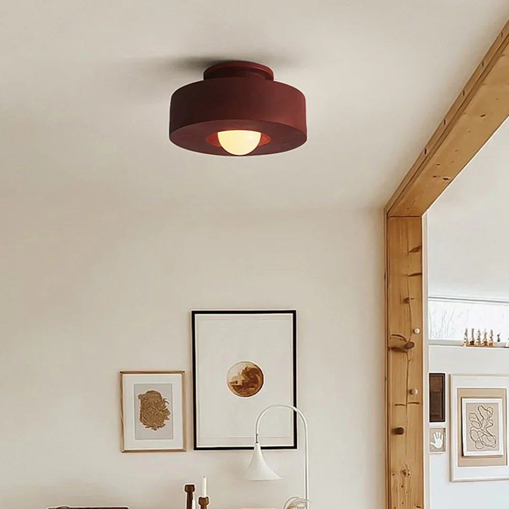 Nola – Plafonnier Semi-Flush Nordique