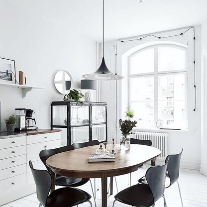 Semi – Lampe suspendue style français