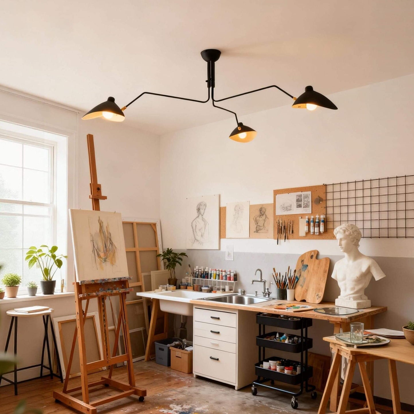 Alva – Plafonnier design nordique