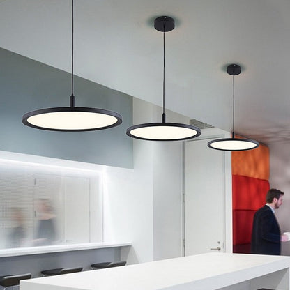 Aria – Disque LED Métallique Suspension