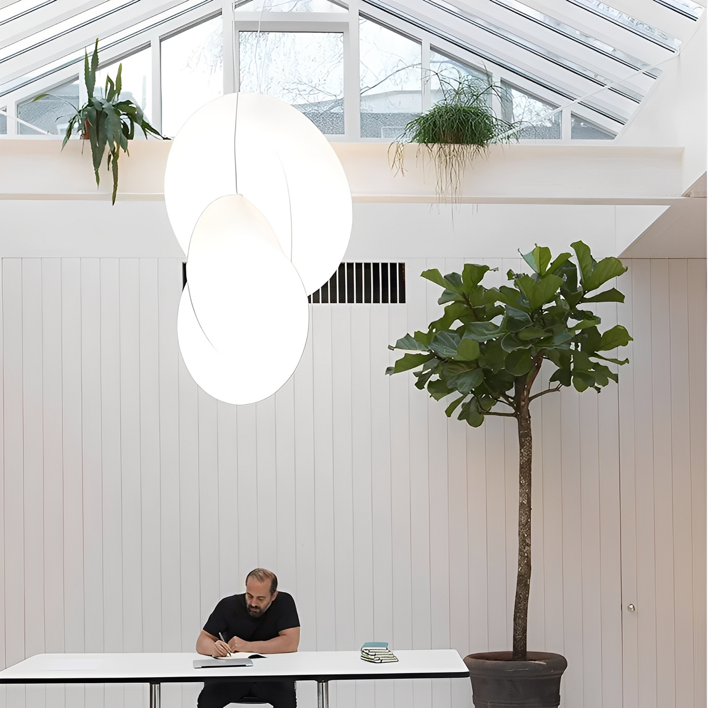 Meiko – Élégante Suspension Loft Wabi Sabi