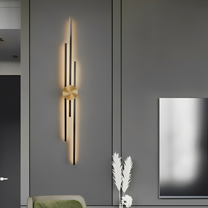 Dustin – Luxueuse Lampe Murale en Cuivre