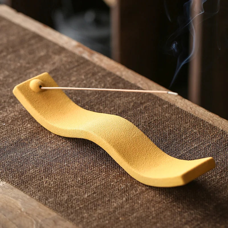 EncensZen – Porte-encens en forme de vague