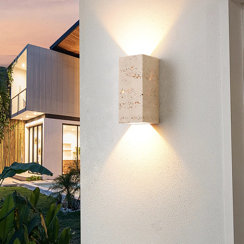 Kohana – Lampe murale japonaise en pierre