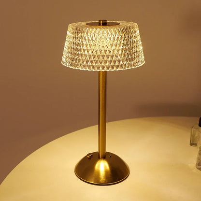 Elinna – Lampe de table moderne en acrylique et métal