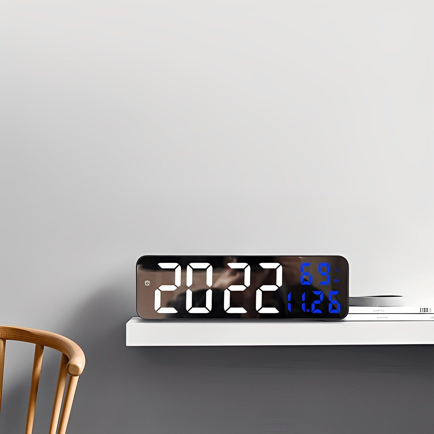 Nairo – Horloge murale LED numérique
